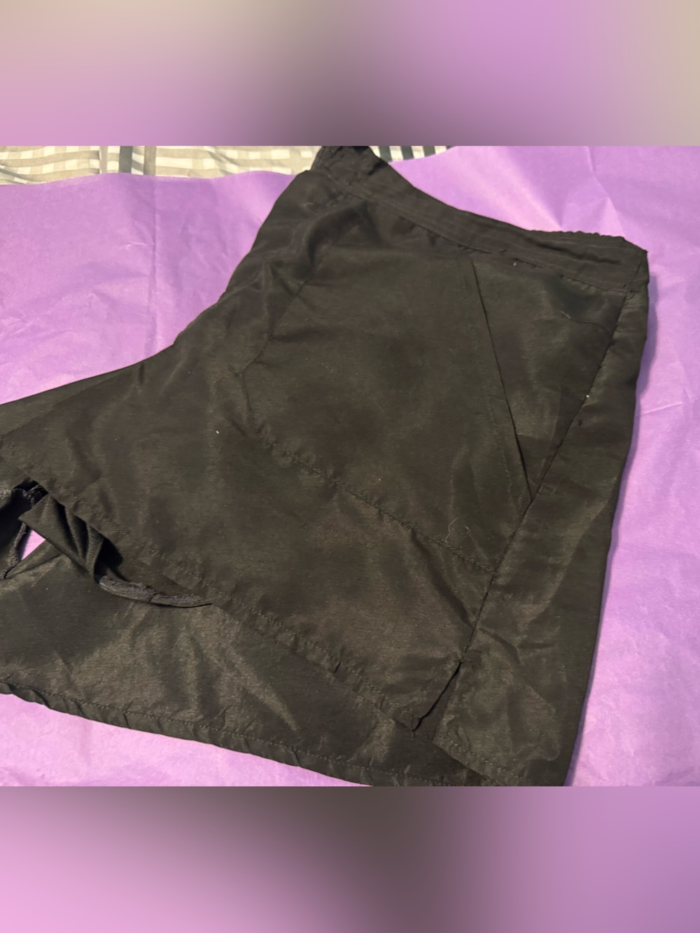 Aquabelle Swimsuits For All Womens Black Swim Board Shorts Pockets 2x